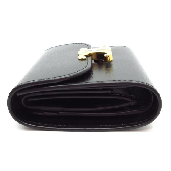 Authentic CELINE Compact - Calf Skin Trifold Wallet WOC on chain - Picture 12 of 15